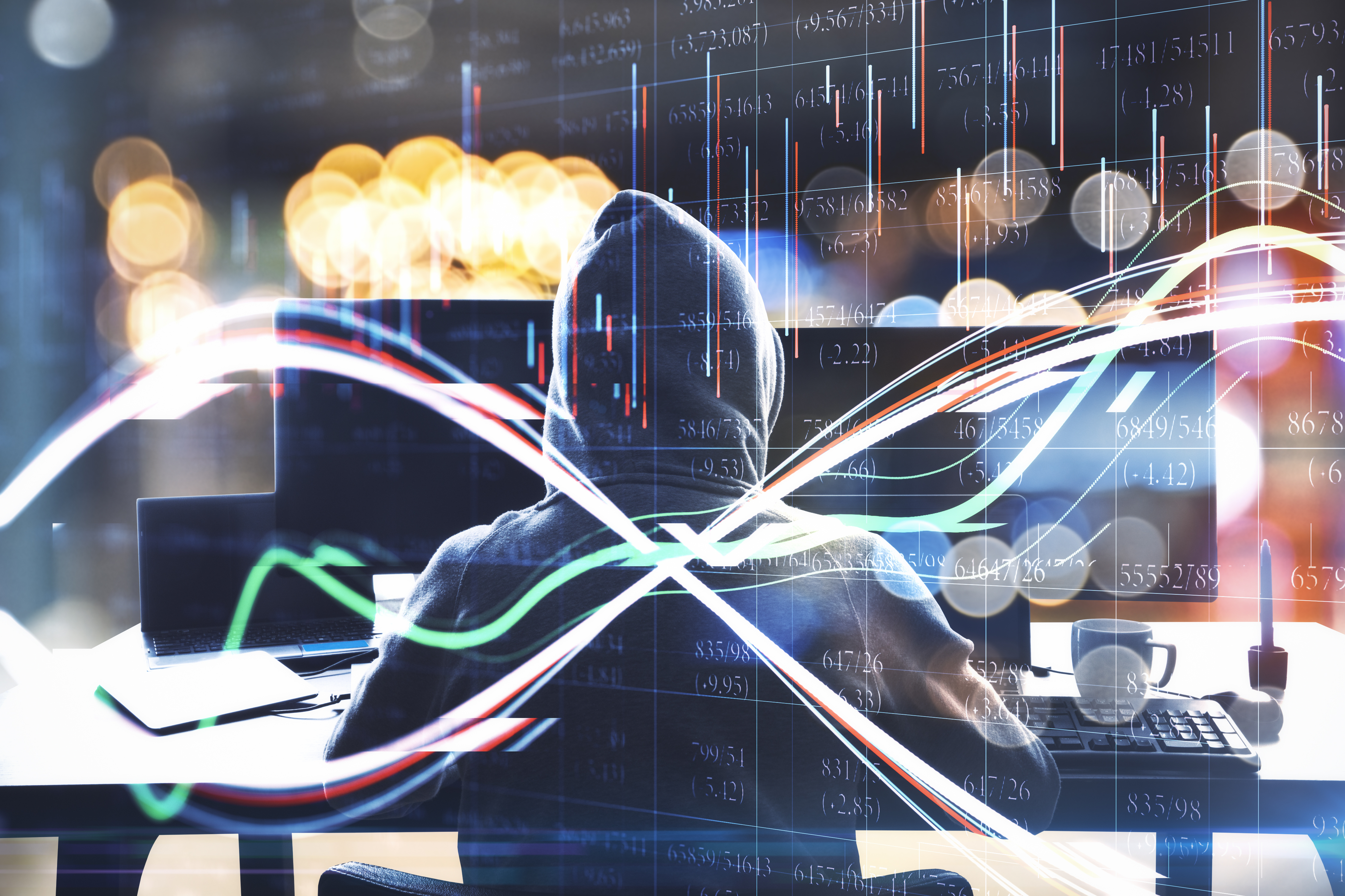 Security professional monitoring data protection systems